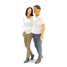 Precisions Sized 1:64 Resin Miniature-Waist Hugging Couple