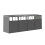 Garden Metal 4 Bin Storage Shed Garbage Can Storage, Grey 3