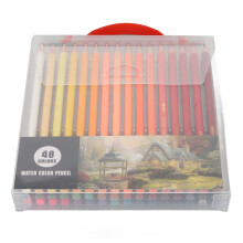 Color Your World, Lápis de Cor Numerados com Pigmentos Ricos, Conjunto de Lápis de Cor para Artistas Profissionais, Efeito Solúvel em Água, Arte