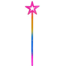 Stervormige prinsessentoverstokjes voor meisjes, sprankelende toverstaf met sterrenmotief en hoogwaardige afwerking, accessoires voor