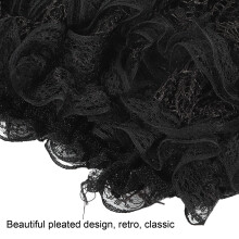 Elegante accessorio per donna, turbante in tessuto leggero con colori delicati e dettagli plissettati, comodo berretto per uso domestico e esterno.