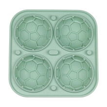 Silicone Ice Cubes Maker Molds With Realistic Football-Green 4