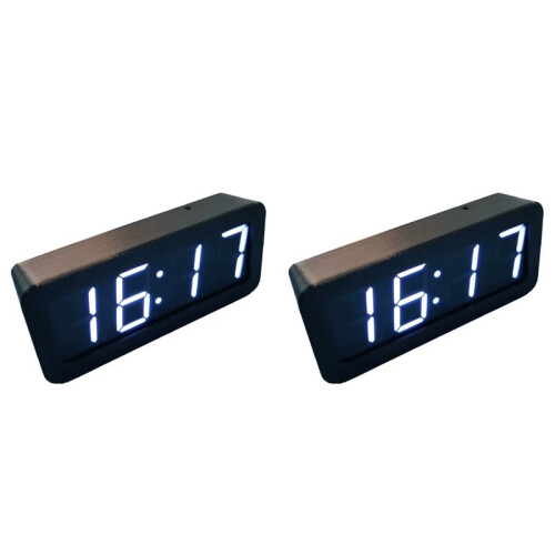 2X GPS/Beidou Satellite Timing Car Clock Automatic Synchronization  Display LED Electronic Digital Clock 1