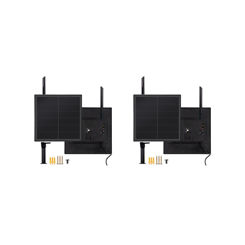 2X Solar Panels Support Meshtastic Communication Solar Lora Nodes Support Rak4631 Heltec V3 Type-C 5V 6034163798584