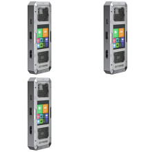 3X G71 7 in 1 Aluminum Alloy Office Docking Station  Screen Display Type-C to HDM2.0 USB3.0 HUB PD100W Adapter