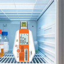 LogEt1 USB Rejestrator Danych Temperatury Jednorazowy Rejestrator Danych Monitor Temperatury w Zakresie Od -30C do 70C Rejestrator PDF do Magazynów