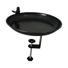 Large Capacity Detachable Bird Bath Durability Metal Birdbath