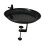 Large Capacity Detachable Bird Bath Durability Metal Birdbath 1