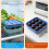 Premium Silicone Ice Cubes Molds With Realistic-Black 4 7