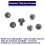 Titanium Triangle Screw & Driver Kit for Microtech Ultratech, UTX-85, Troodon - Complete Knife Maintenance Set 2
