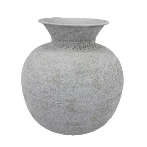Vases à fleurs de ferme rustiques, grands Vases en fer,-24W449