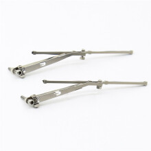 2X 1/10 Simulation Movable Metal Wiper for TRX4 TRX6 90046 SCX10III Remote Control Race Car Accessories Subassemblies