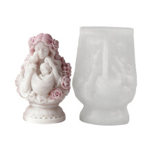 Sturdy Silicone Mould For Candle Soap Chocolate Crafting-5624