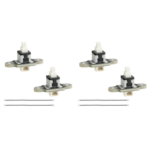 4PCS for  CyberBrick Self-Locking Button  with SH1.0 Connector - 3D Printed Model Componet 1