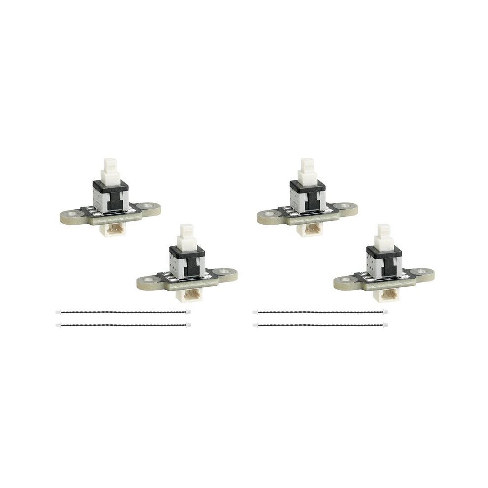 Photos - Cable (video, audio, USB) 4PCS for CyberBrick Self-Locking Button with SH1.0 Connector - 3D Printed Model Componet