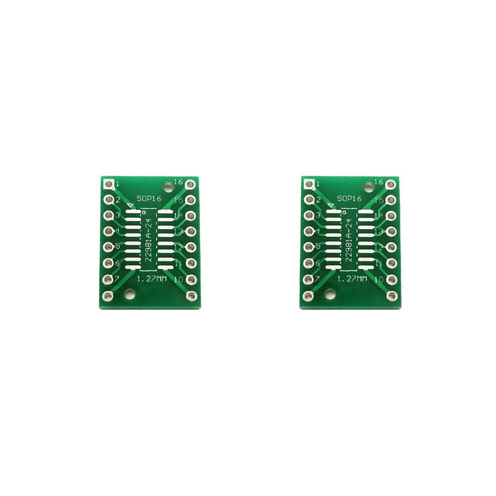 Photos - Cable (video, audio, USB) 200Pcs/Lot TSSOP16 SSOP16 SOP16 to DIP16 Transfer Board DIP Pin Board Pitch Adapter PCB