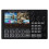 Para Switcher de Vídeo Ao Vivo 1080P de 4 Canais Compatível com  com Tela de 5 Polegadas, Entrada de Microfone e Linha, Mixagem de Áudio (UE) 1