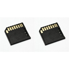 2X Micro- TF to Card Adaptor Extra Storage Expansion Replacement Micro- Adapter for Air Pro