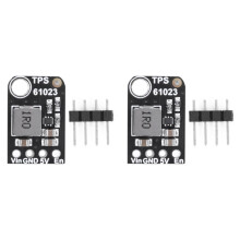 2X TPS61023 Boost-Modul 5V 1A Boost-Regulator Boosterkort Spänningsstegningsmodul Från 2-5VDC Till 5V