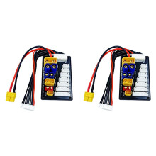 2X Parallel Charging Board XT90 XT30 EC3 EC5 T XT60 8S Battery Balance Adapter Board Battery Charging Adapter Board