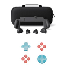 Para Console de Jogos para 2 NSW2, Conjunto de Capas para Botões Neo Grip + D-Pad com Capa Protetora Ergonômica Substituível