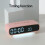 Stylish Digital Alarm Clock with Week Month Display-Sky Blue 7
