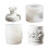 Carousel Shape Resin Jar Silicone Molds For Making Candle-1 1