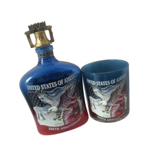 Premium Glass Whiskeys And Wine Decanter Set For American-suit