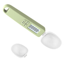 Portable Food Scale With Tare Function Ideal For-Light Green