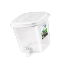 High Capacity Pitcher With Convenient Faucet Water-Square 3.5L