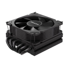 TEUCER TE-55 CPU Cooler 6 Heat-Pipes CPU Air Cooler with 15mm Thickness Slim Fan LGA1700/1200/115X/2011/AM5/AM4 Black