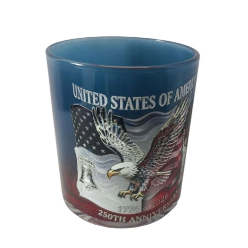 250 Anniversary Commemorative Liquor Decanter Unique-single cup