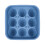 Multiple Cavity Silicone Ice Molds Soccer Ice Ball Maker-Blue 9 1