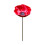 Low Drinking face On Heavy Duty Iron post Perfect For-Red 1
