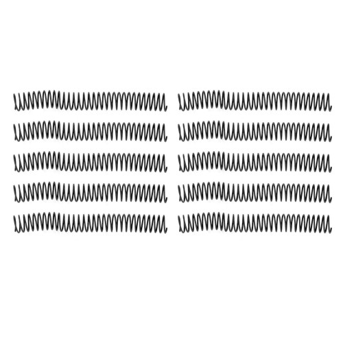 Spiralformede indbindingsspoler til dokumentindbinding, spiralformede indbindingsspoler, indbindingsringe, ringbindsrygge med 4:1 pitch-design, 2
