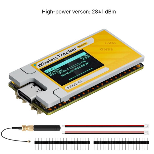 2PCS Heltec Wireless Tracker V2 Meshtastic ESP32S3 Lora Node MeshCore WiFi LoRa BLE 863-928MHz for Asset Tracking 2