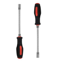 1Set 7mm 6.35mm Hoop Elastic Soft Rod Flexible Socket, Screwdriver Nut Driver Disassembly Repair Hand Tool Tighten Hoop