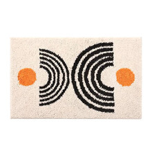 Tapis de Salle de Bain, Tapis de Salle de Bain, Tapis de Salle de Bain Beige AntidéRapant, Petit Tapis de Salle de Bain Lavable, Couleur CrèMe