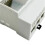 2X för Raspberry Pi 5 Case DIN Rail Shell ABS Large Inner Space Clear Top Windows Elbox för RPi 5 Pi 5 7
