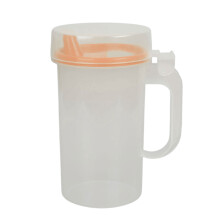 Plastic Water Container With Precise Flows Control-Orange
