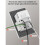 2X Tomada de Parede USB-C com GaN PD20W, USB-C e USB-A, e USB-C Retrátil para Cabos de Interface para , Resistente A Adulteração, 15A 125V 7
