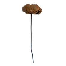Roestige metalen tuinpaal Rusty Flower Yard Art Iron Flower