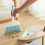 Effective Sweeper And Dustpan Set For Desk Tabletop Small-Blue 5