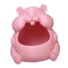 Elegante miniatuur hamstercontainer voor het netjes ordenen-Roze