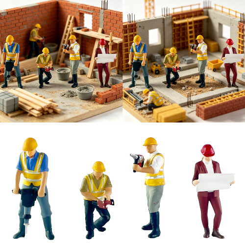 Resin Miniature Construction Building-Electric Hammer dril 2