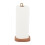 Wooden Kitchen Roll Holder with Wide Base 1