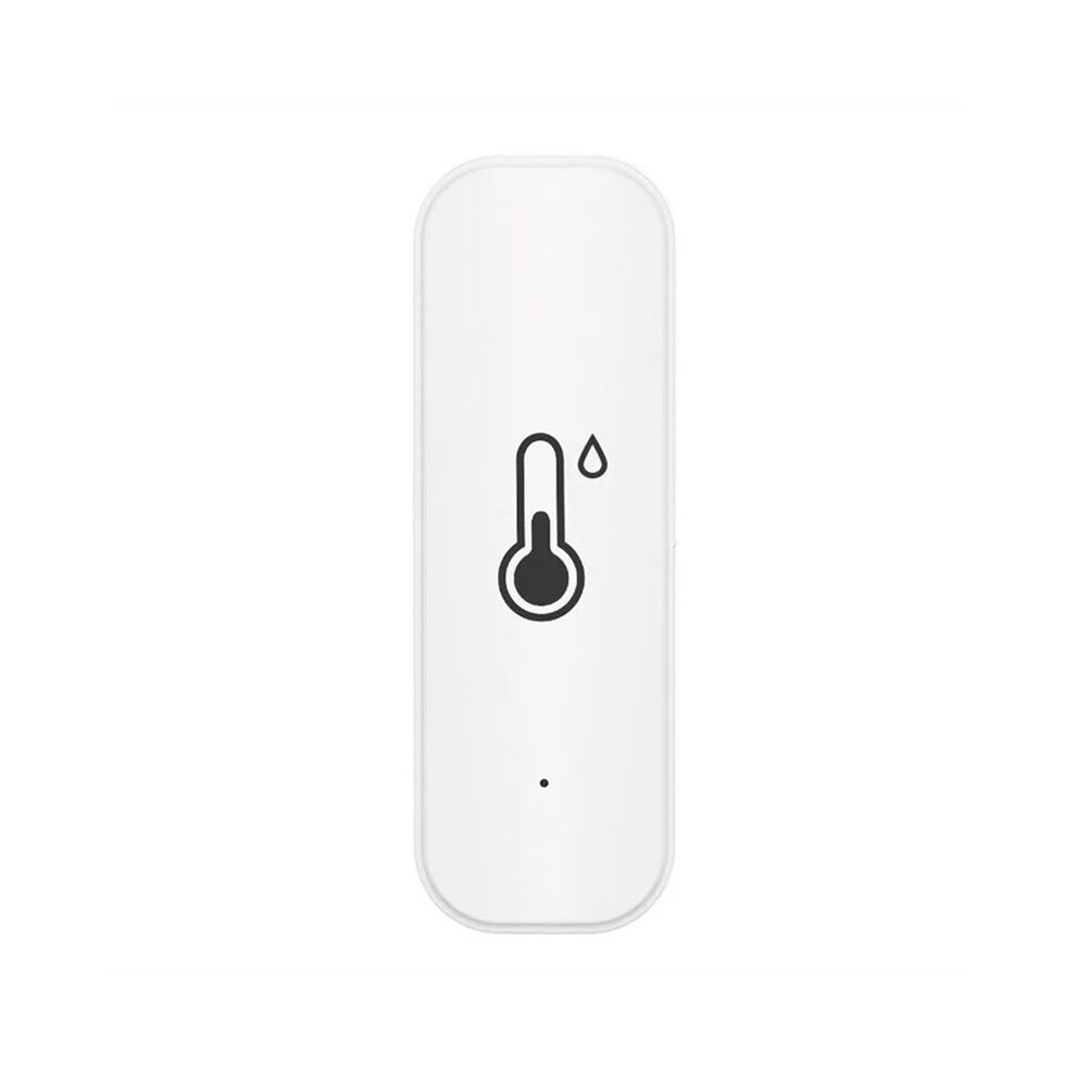 Zigbee 3.0 Temperature & Humidity Sensor Indoor Home Monitor App Alerts Voice Control For Alexa Home White 4713534858080