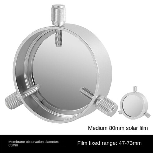 2X Astronomical Telescope Composite Film Filter Solar Film for Watching Solar Eclipse Sunspot Filter B 2