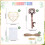 50Pcs Antique Key Shape Bottle Opener with Drawstring Bag for 3