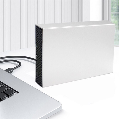 Gabinete USB 3.0 para HDDs  de 2,5 Polegadas e 3,5 Polegadas - Suporta Até 22 TB, 450 Mb/S Plugue Americano 2